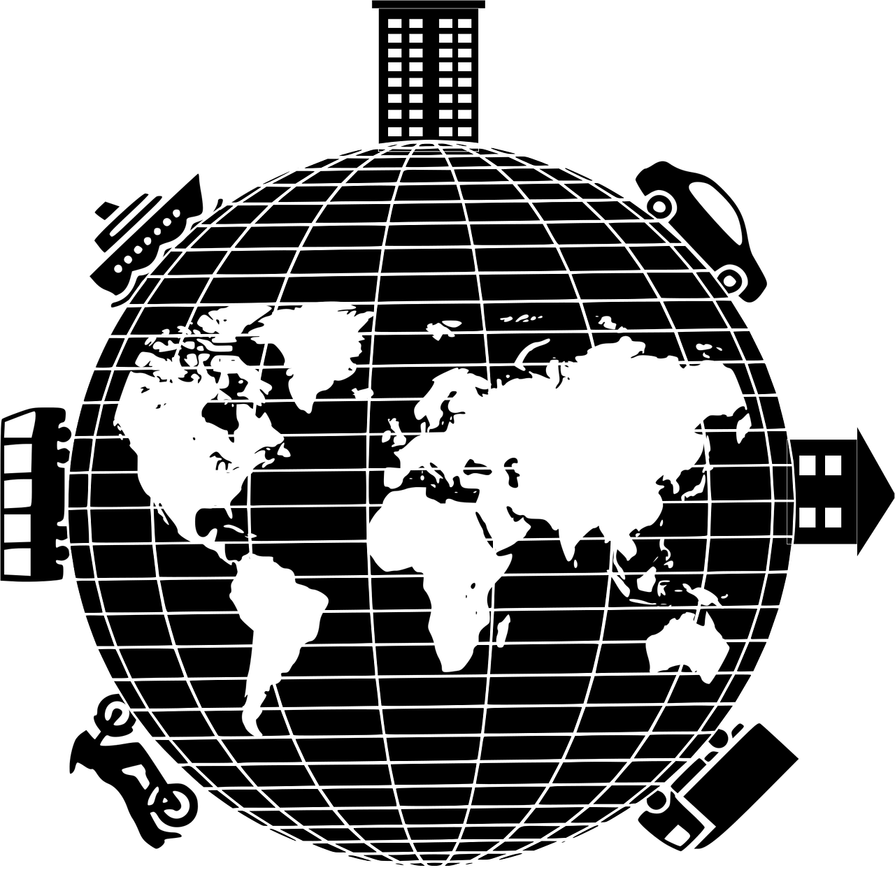 Illustration of How Businesses Can Access Global Transport Networks Effectively
