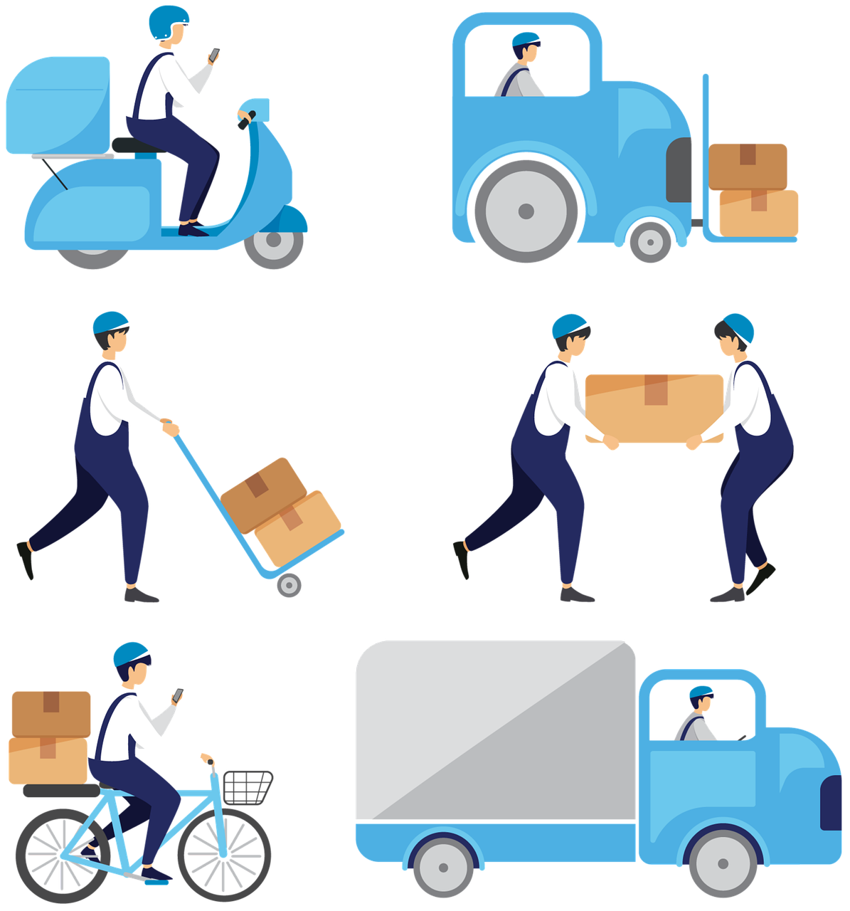 Illustration of How Transporters Can Access More Shipping Jobs Effectively